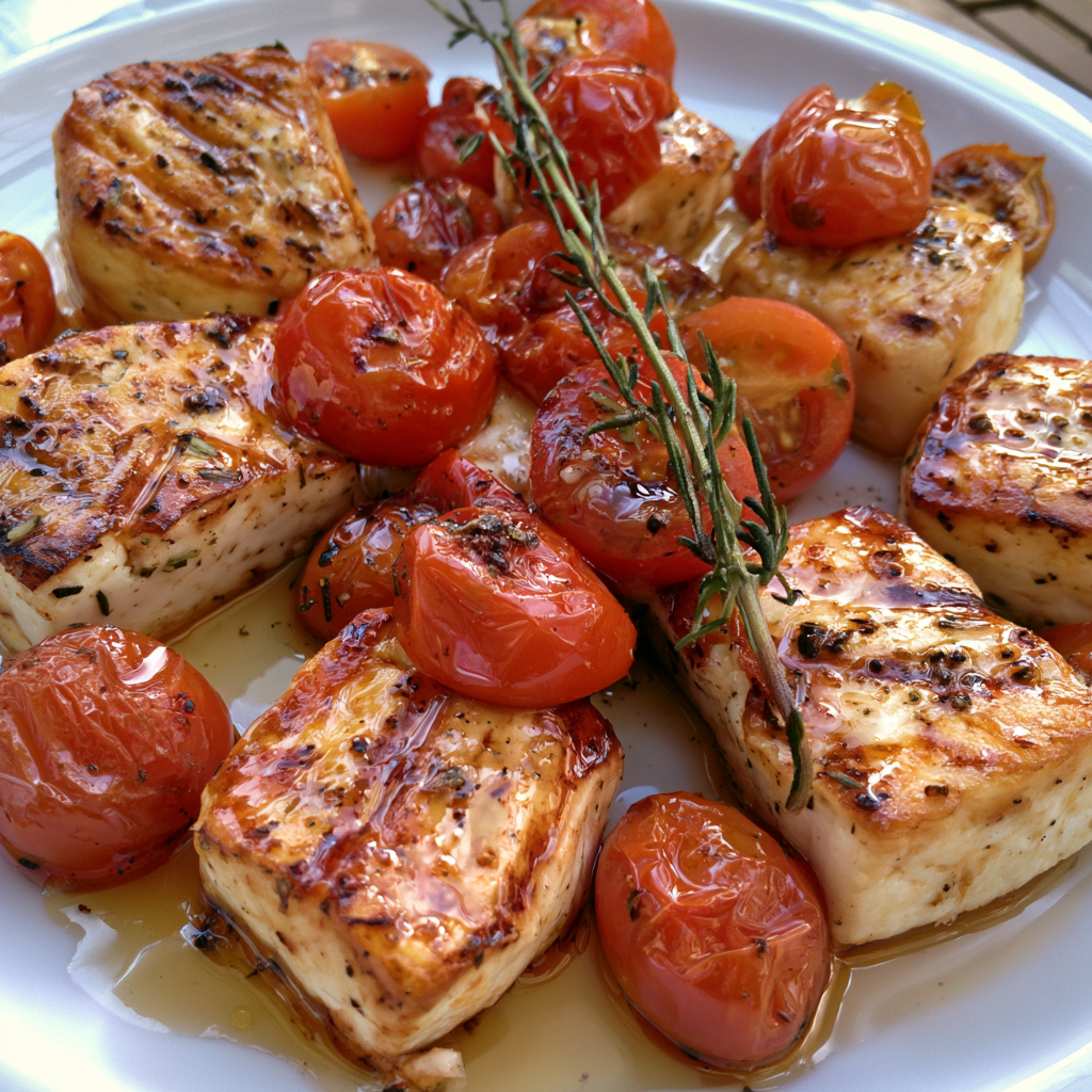 Feta au Four Tomates Cerises Miel