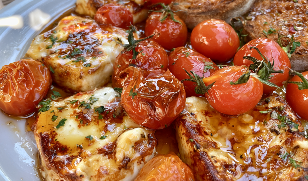 Feta au Four Tomates Cerises Miel